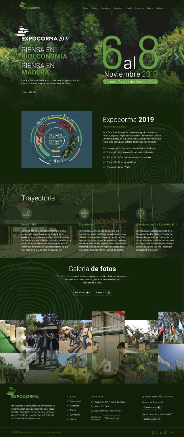 Diseño de identidad visual para Expocorma