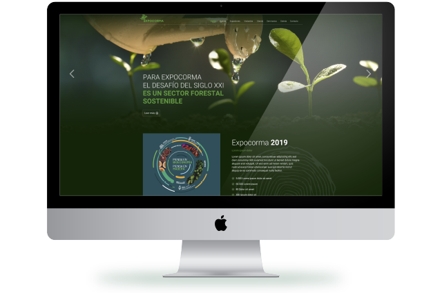 Diseño de identidad visual para Expocorma
